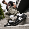SNKORA NoirCore Everyday Sneakers